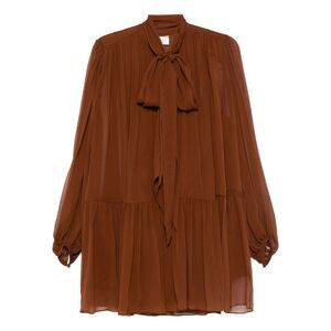 Saint Laurent Brown Dresses - Day Dresses Women